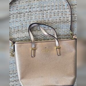 Kate Spade Metallic Gold Shoulder Bag